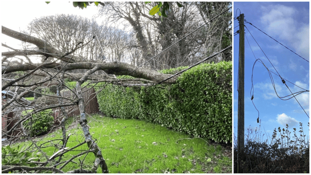 ESB Networks says approximately 175,000 homes, farms and businesses remain without power this Saturday night due to the widespread and extensive damage which was caused to the electricity network