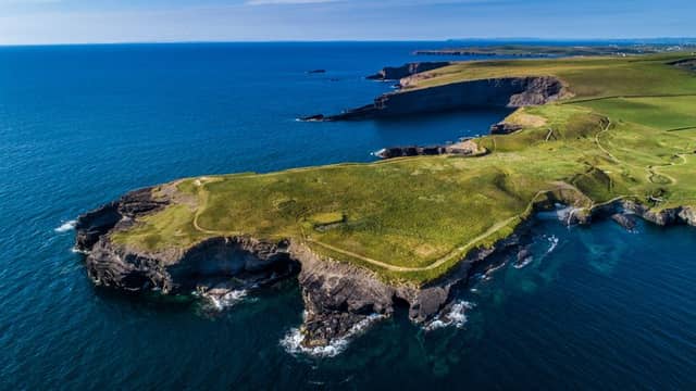 An aerial view of the scenic walk along the Dunlicky Road, Kilkee | PICTURE: VisitClare