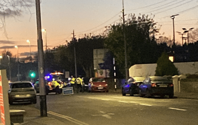 Gardai closed a section of the Ennis Road for technical examination following the fatal collision