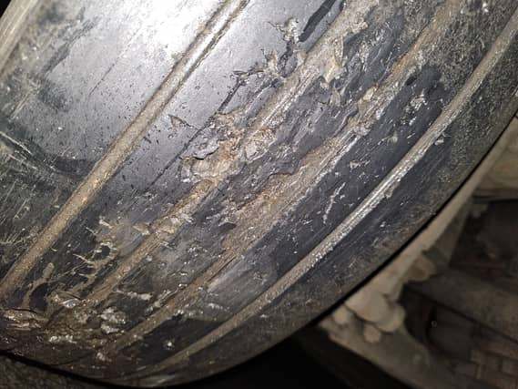ALERT: Gardaí in crash risk warning as they stop lorry with dangerously worn tyres