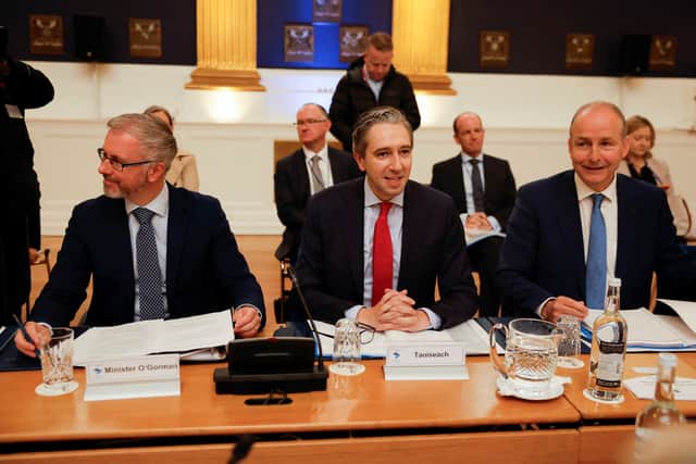 It formed part of a wider row on handling the justice portfolio, which has come into sharp relief in the context of 2023’s Dublin riots and a perception that the capital is unsafe.
