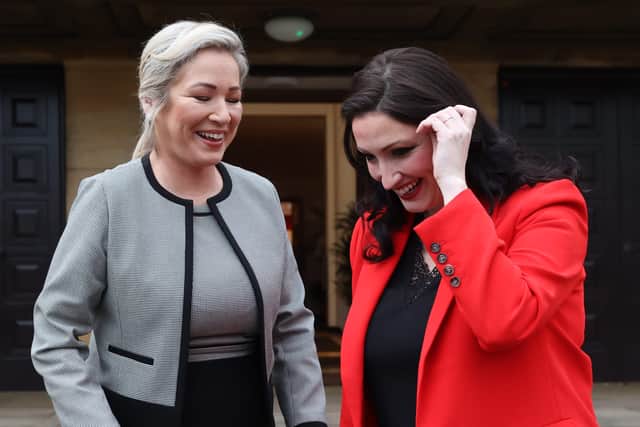 She pointed to Michelle O’Neill’s position as First Minister as something that was “against all odds” and “never supposed to happen”.