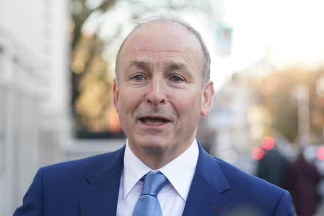 He emphasised his work on the one-billion euro Shared Island Fund, which he described as the most important initiative for cross-border relationships since the Good Friday Agreement.