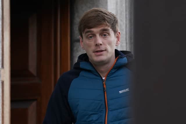 The case, which opened on November 5, had previously heard that on the day of the attack, Ms Hand and her work colleague, Danielle Kealy, went to the penthouse suite with Mr McGregor and Mr Lawrence after their work Christmas party.
