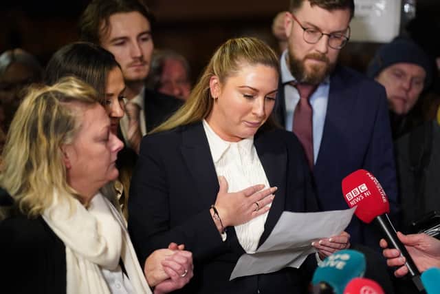 “I don’t want to say too much more, because conscious there could be further legal processes, but I absolutely want to commend Nikita for her bravery, for her courage, for using her voice.”