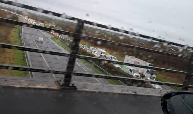 Delays on M18 southbound