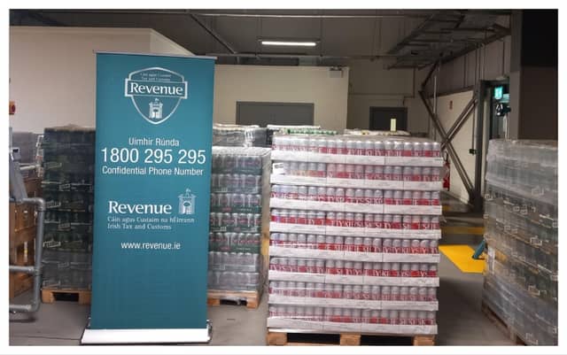 Over 26,000 litres of beer and wine was seized