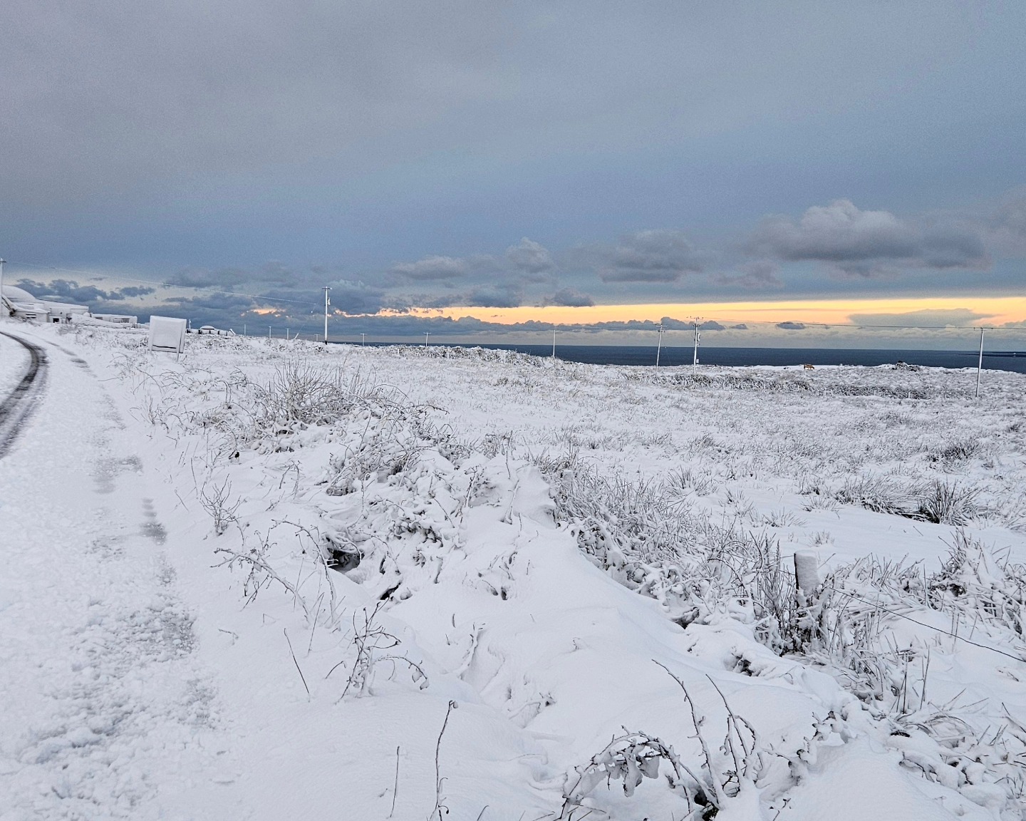 Snow on the Burren, north Clare | PIC: Homestead Cottage Doolin (via Facebook)