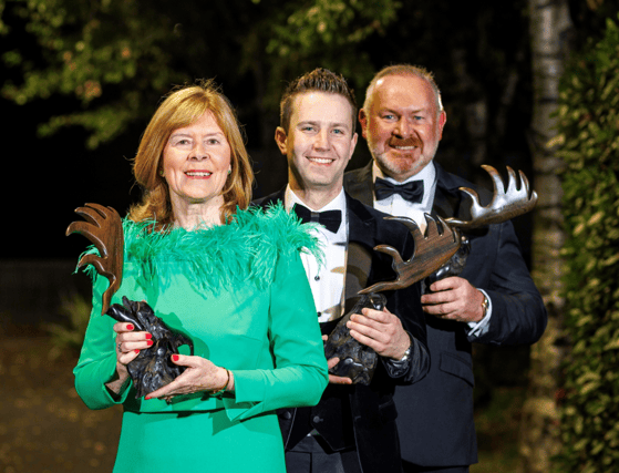University of Limerick Honorees Jane Jolly, David Geaney and Barry Regan I PICTURE: Arthur Ellis
