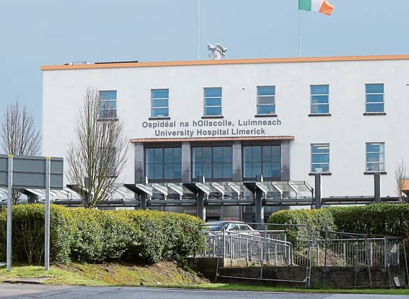 The alleged injured party was treated at University Hospital Limerick for 11 days earlier this year