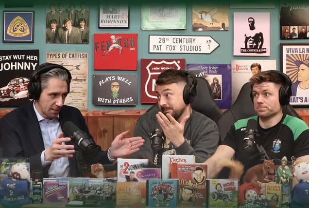 The 2 Johnnies hit back at critics over interview with Taoiseach Simon Harris