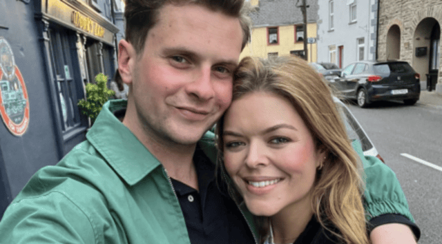 | File photo: Doireann Garrihy with fiancé Mark Mehigan