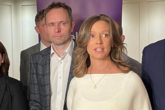 Social Democrats leader Holly Cairns said that house prices were increasing by 10% nationally and put it to him that this was because of Government policy.