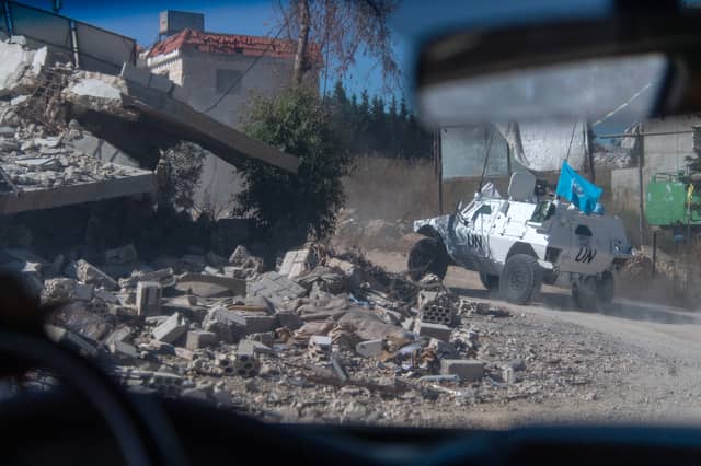 A UN Convoy travelling through South Lebanon earlier this year | FILE PHOTO