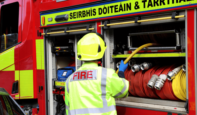 Firefighters from Foynes and Newcastle West attended the scene