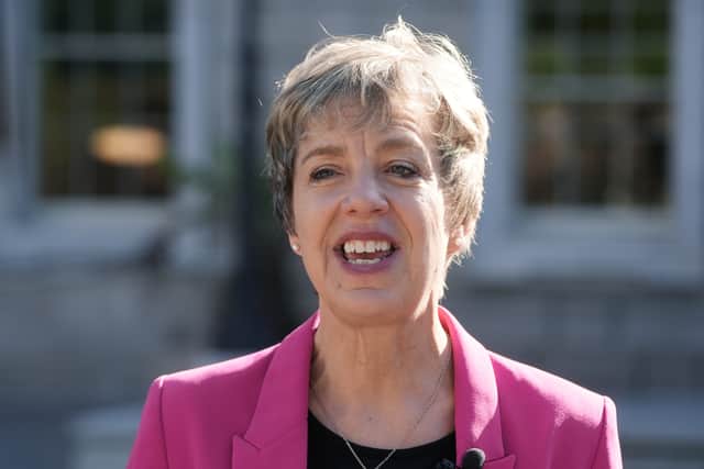 “This is yet another example of Israel’s continuing spreading of mayhem, of war, of destruction, of civilian deaths and casualties across the region,” she said.