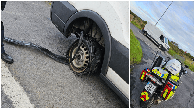 Gardai have highlighted the detection which was made on the N6 in County Galway
