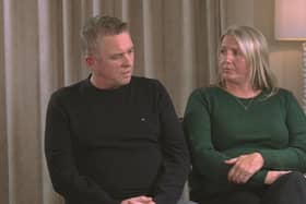 James and Carol Johnston, parents of Aoife Johnston | PICTURE: RTÉ