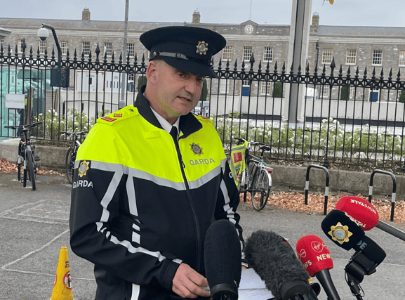 Superintendent Liam Geraghty of the Garda Press Office | PICTURE: Press Association