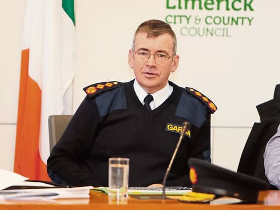 Commissioner Drew Harris says any new garda stations must ‘fit into’ the Ireland 2040 plan