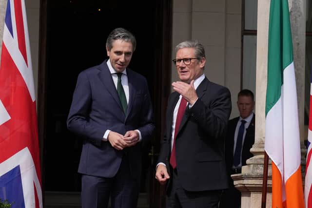 Mr Harris said a reset in relations had to be embedded in “peace and prosperity, mutual respect and friendship”.