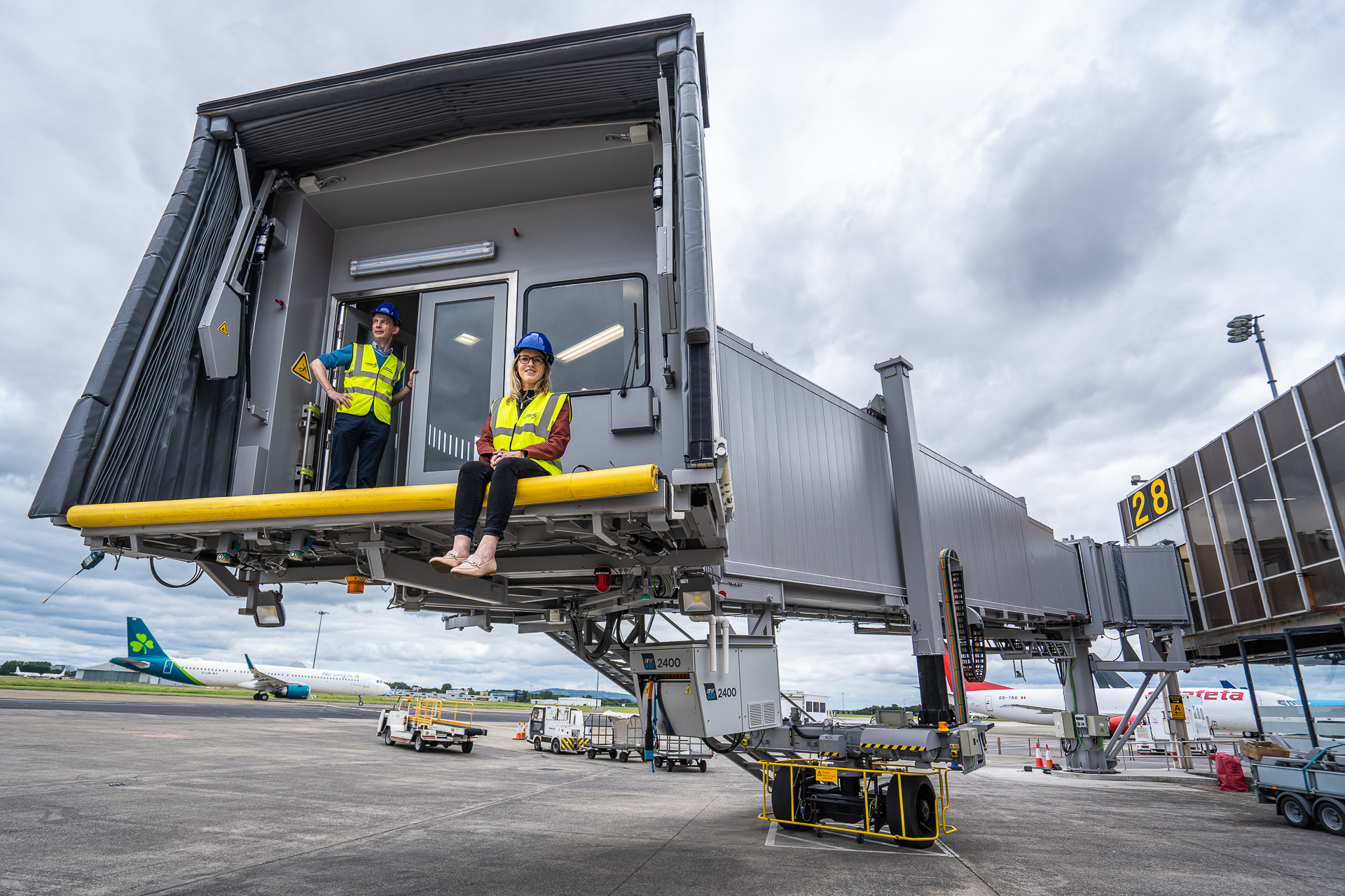 Shannon Airport takes delivery of new airbridges