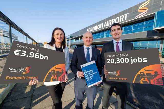 An independent report on The Shannon Airport Group, published by Oxford Economics in 2023 found that the Group annually contributes almost €4 billion to Ireland’s GDP, while supporting over 20,300 jobs and contributing €643 million in tax revenues.