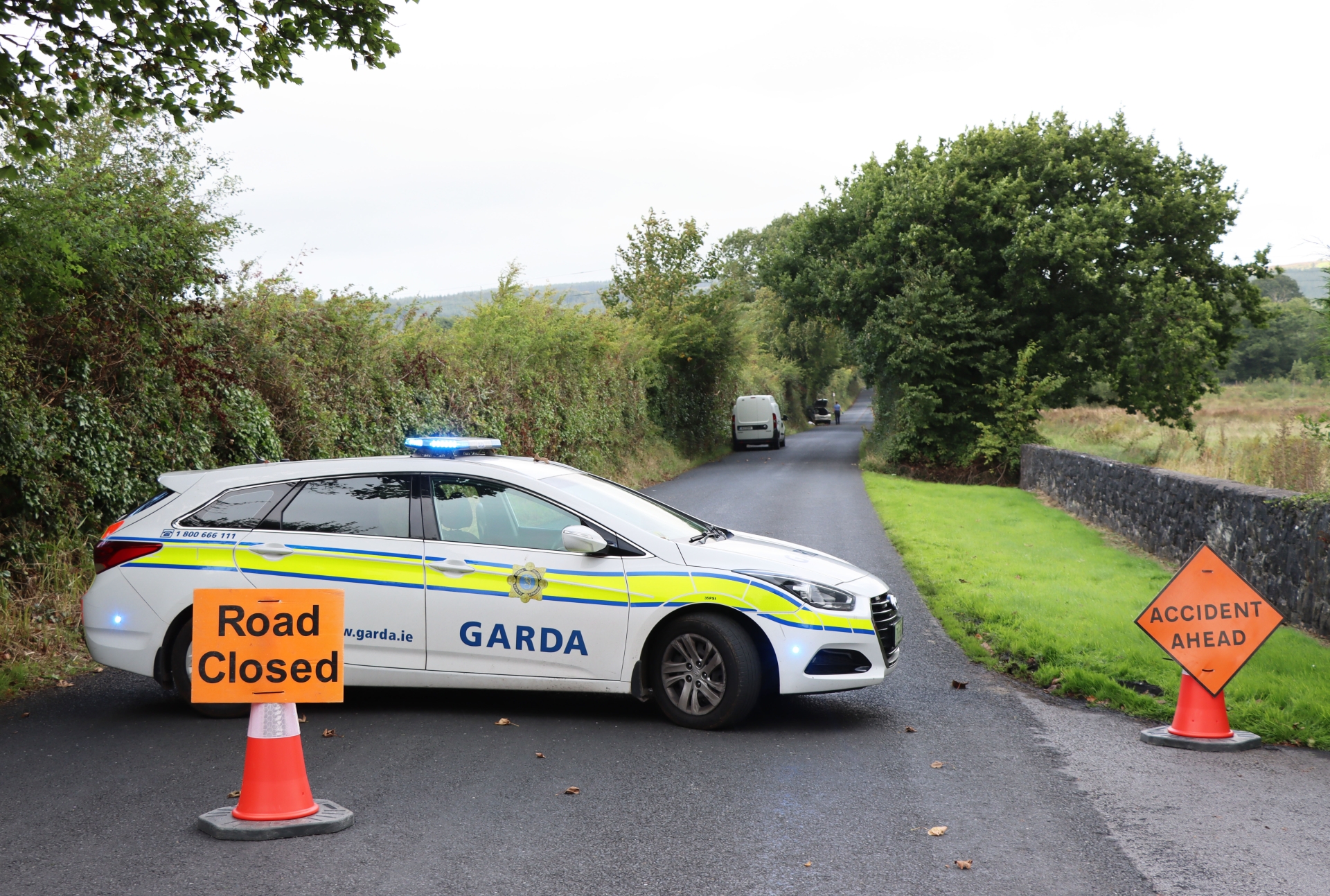 The scene is currently undergoing technical examination by Forensic Collision Investigators