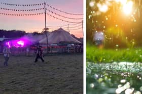 What is the latest Met Eireann weather forecast for the Electric Picnic