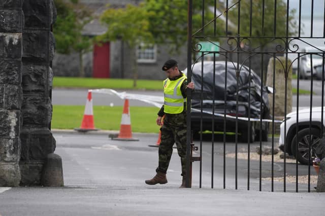 The 16-year-old boy, who cannot be named because he is a juvenile, is charged with assaulting Fr Paul Murphy at Renmore Barracks on Thursday.