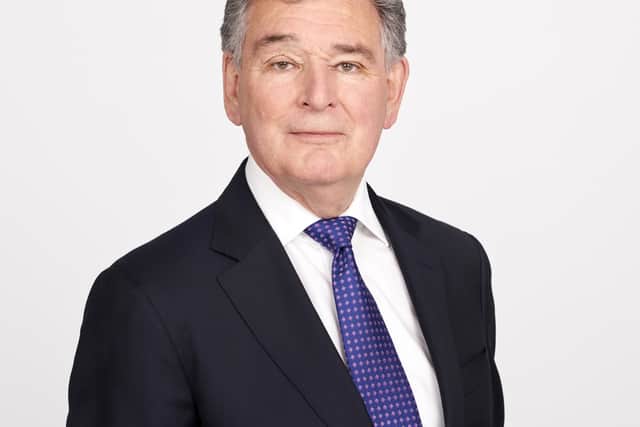 Mr Bloomer is also chairman of insurance provider Hiscox.