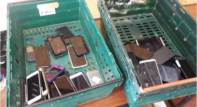 Lost and found items at a recent Electric Picnic