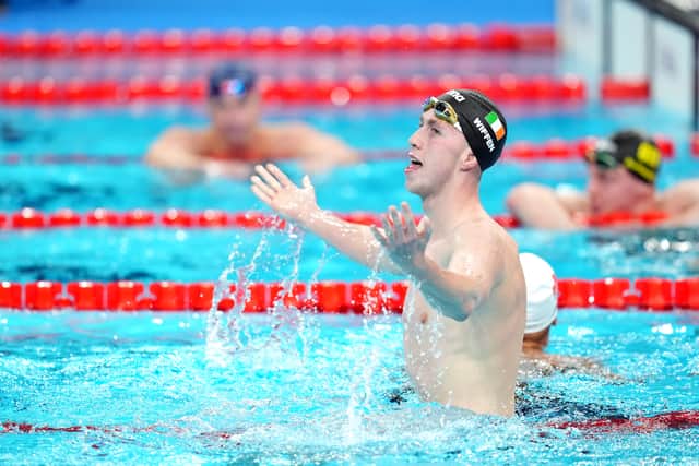 While the region celebrated their first Olympic golds since 1988, delivered by Wiffen for Team Ireland in the men’s 800m freestyle and Jack McMillan as part of Team GB’s 4x200m freestyle relay, those hoping to follow them were feeling renewed determination to follow in their footsteps.