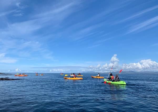 Kayaking in Donegal