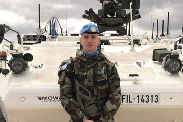 She said the UN should be designated as an interested party in the case and requested assistance from Remy Farrell, representing the Defence Forces and the Minister for Defence, in contacting relevant people within the international body.