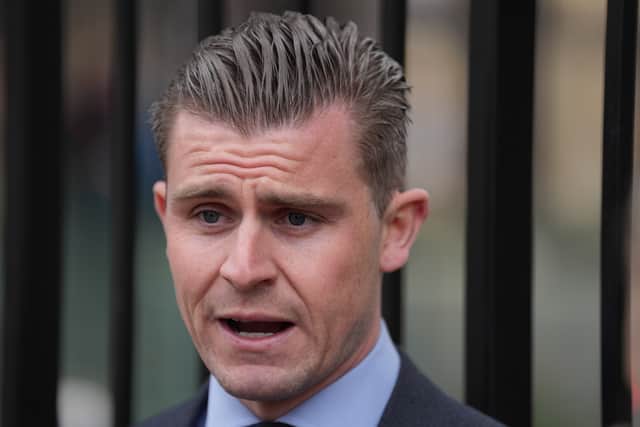 One of the suspects who was arrested over the killing was released on bail last year due to a medical condition while Mr Harris expressed frustration that other suspects remain at large.