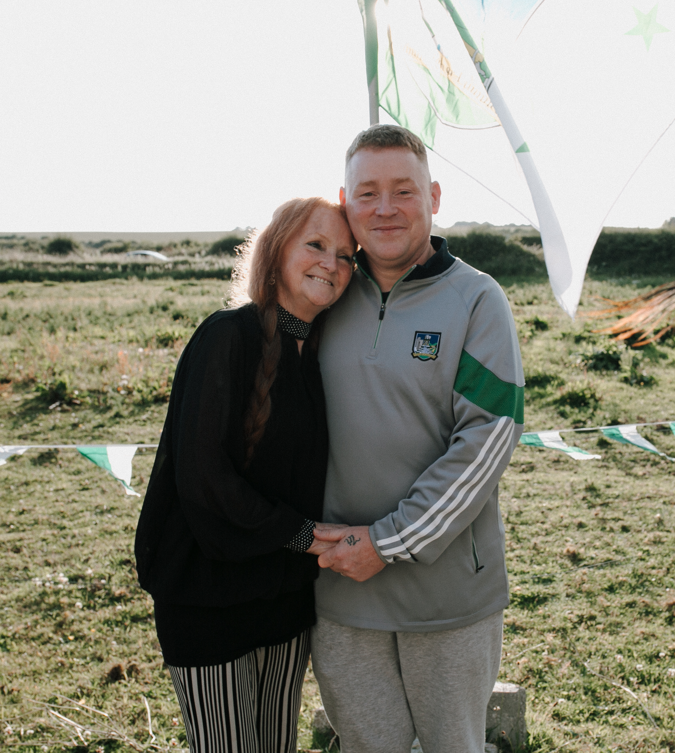 Mark Balls with Limerick mum Phyllis O’Neill I PICTURES: Amanda Gaese