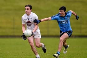 Paul Mescal, Kildare, in action against Martin Cahilan, Dublin in the EirGrid Leinster GAA Football U21 Championship Final. Photo: Sportsfile
