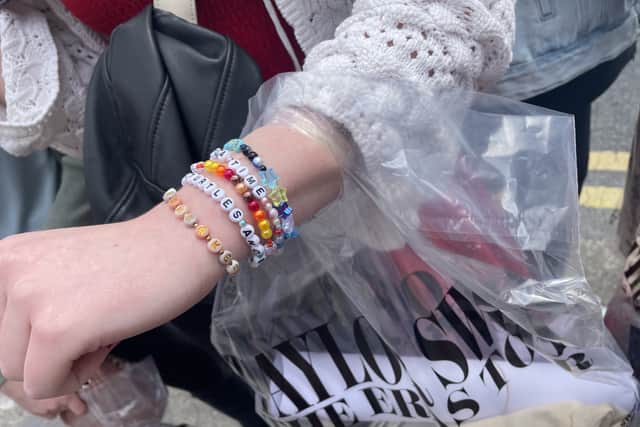 “Mostly it just makes me feel happy, because she just makes really good music,” she said.