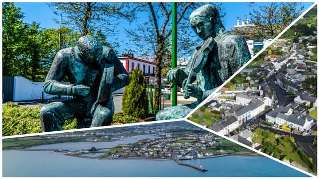 (Clockwise from top) Lisdoonvarna, Tulla and Kilrush