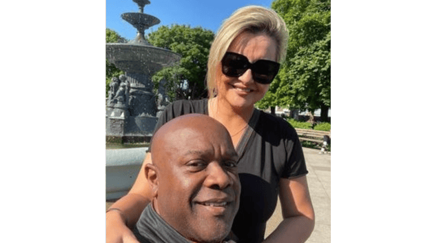 Cliff with his wife Laura