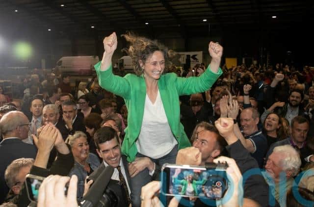 Sinn Fein has increased it share of councillors, but party leader Mary Lou McDonald has admitted the result fell below their expectations.