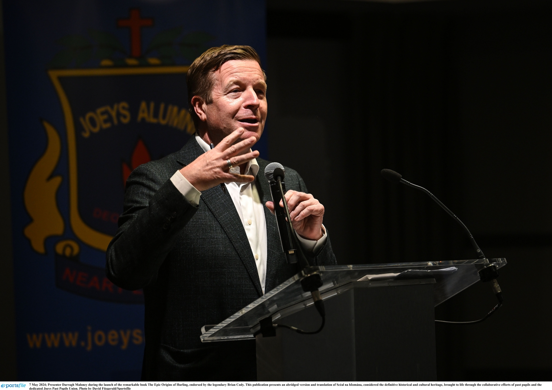 RTE's Darragh Maloney. Photo: Sportsfile