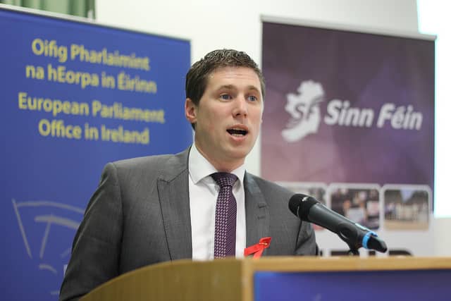 Sinn Féin MEP Matt Carthy.