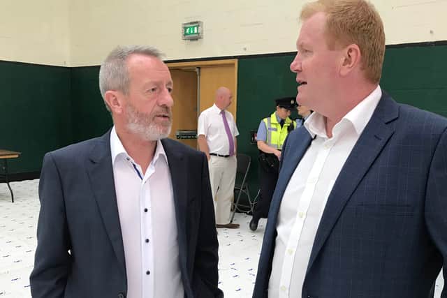 Fianna Fail and Fine Gael are battling it out for the most seats in the local government election as the counting approached its conclusion on Monday evening.