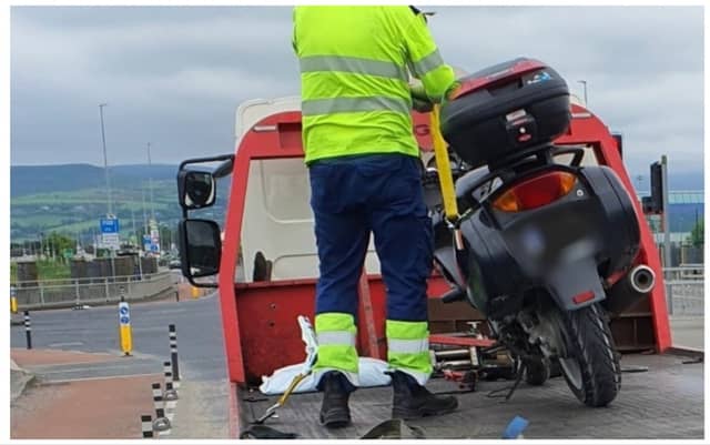 PICTURE: X/@GardaTraffic