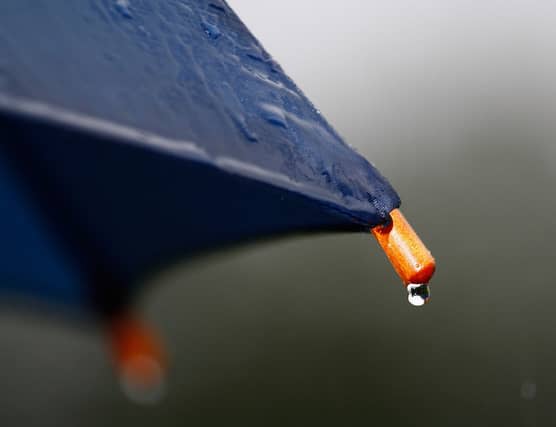 Don't put you umbrellas away just yet
