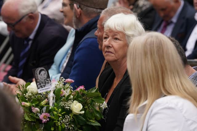 Mr Shields, who is on the committee for Justice for the Forgotten and director of the Pat Finucane centre, said: “On the day of the bombs, my mother was working in Fairview and my father worked in Guineys.