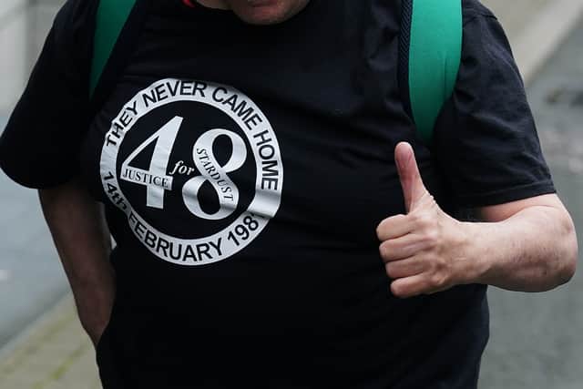 It comes after Taoiseach Simon Harris apologised to the families of the 48 victims of the Dublin nightclub fire, all aged between 16 and 27, and said the state “failed you when you needed us the most”.