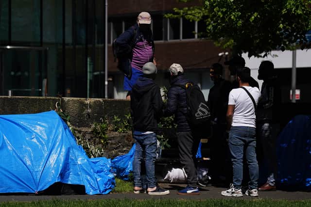 “What’s happening on Grand Canal dock, and in Mount Street indeed, it’s completely unacceptable to me as a government TD and I think the Government needs to be stronger in dealing with this,” the Cork East TD told RTE Radio One’s This Week programme.